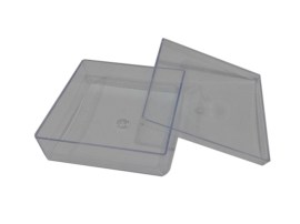 Caixa Gerbox Transparente Com Tampa Sem Tela